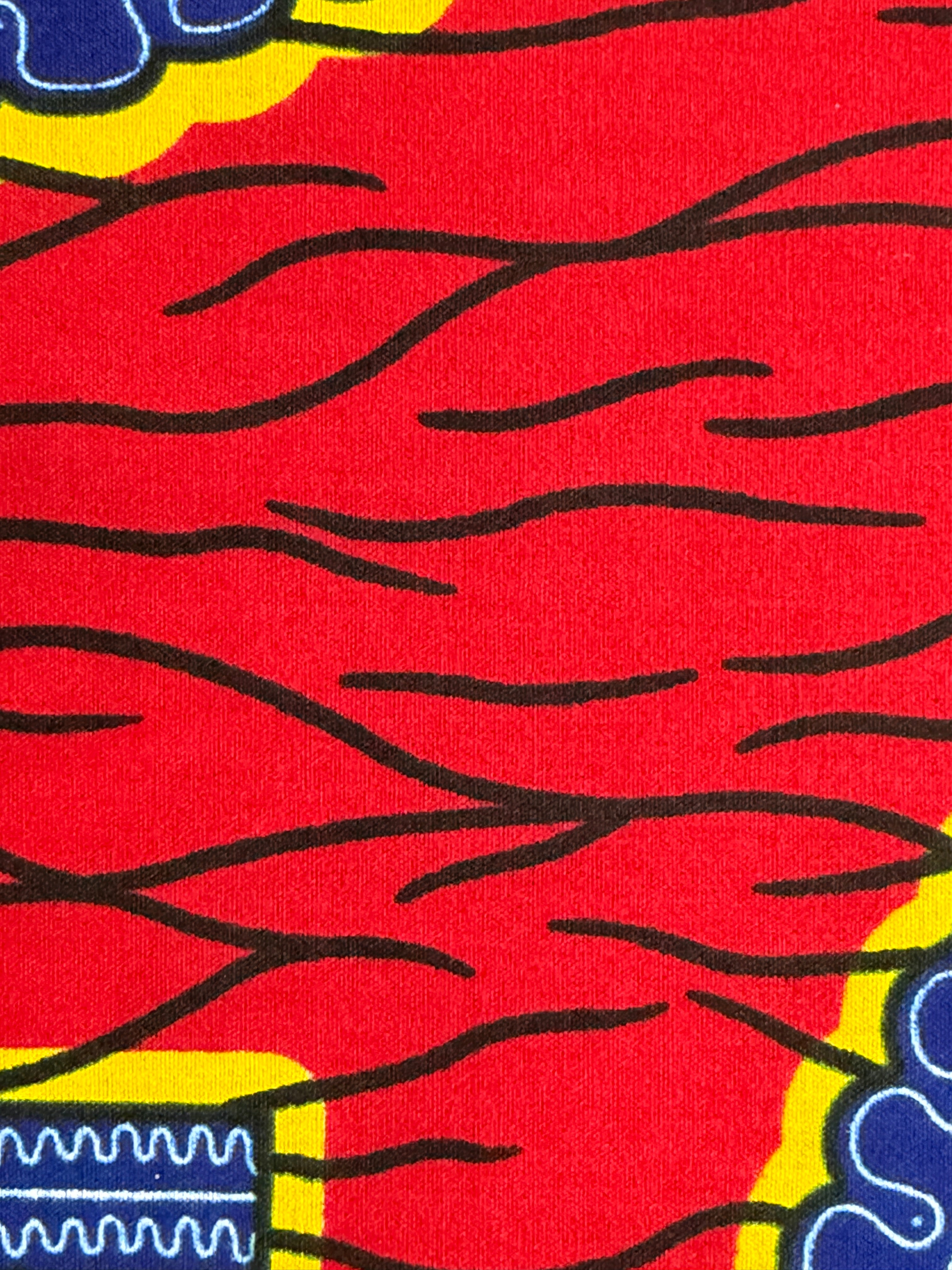 Ankara Fabric - 66506RYB