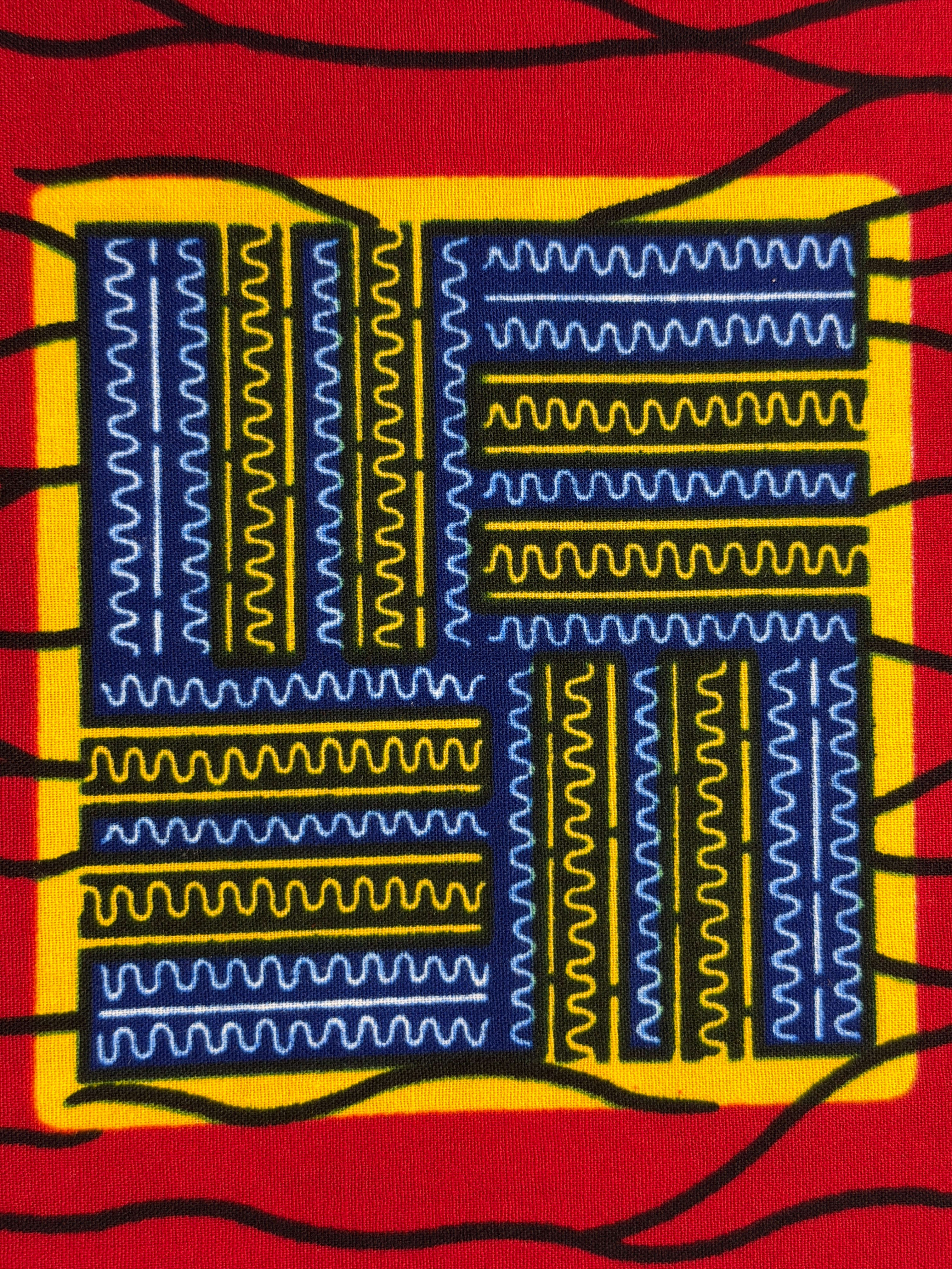 Ankara Fabric - 66506RYB