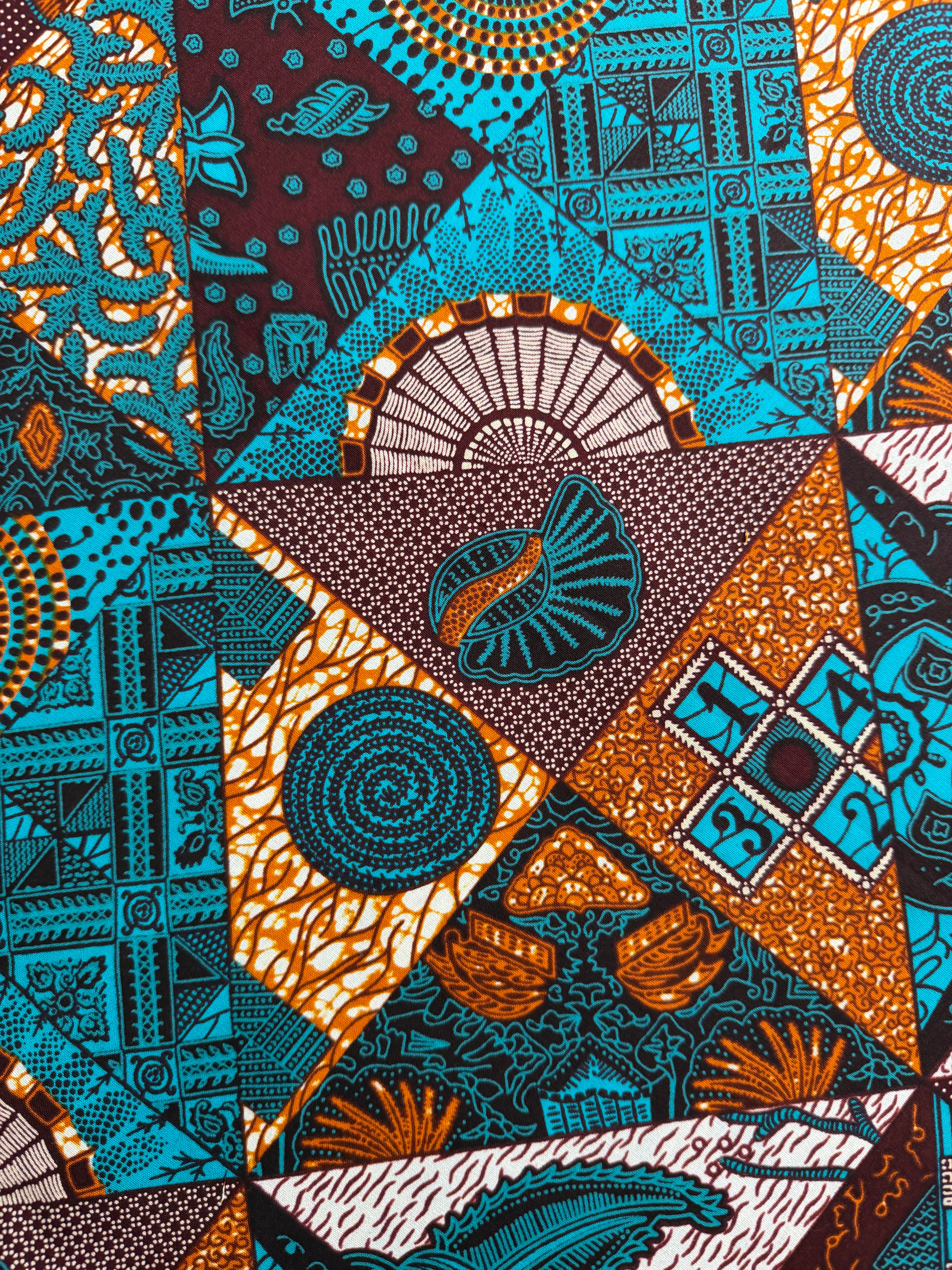 Ankara Fabric - 250106