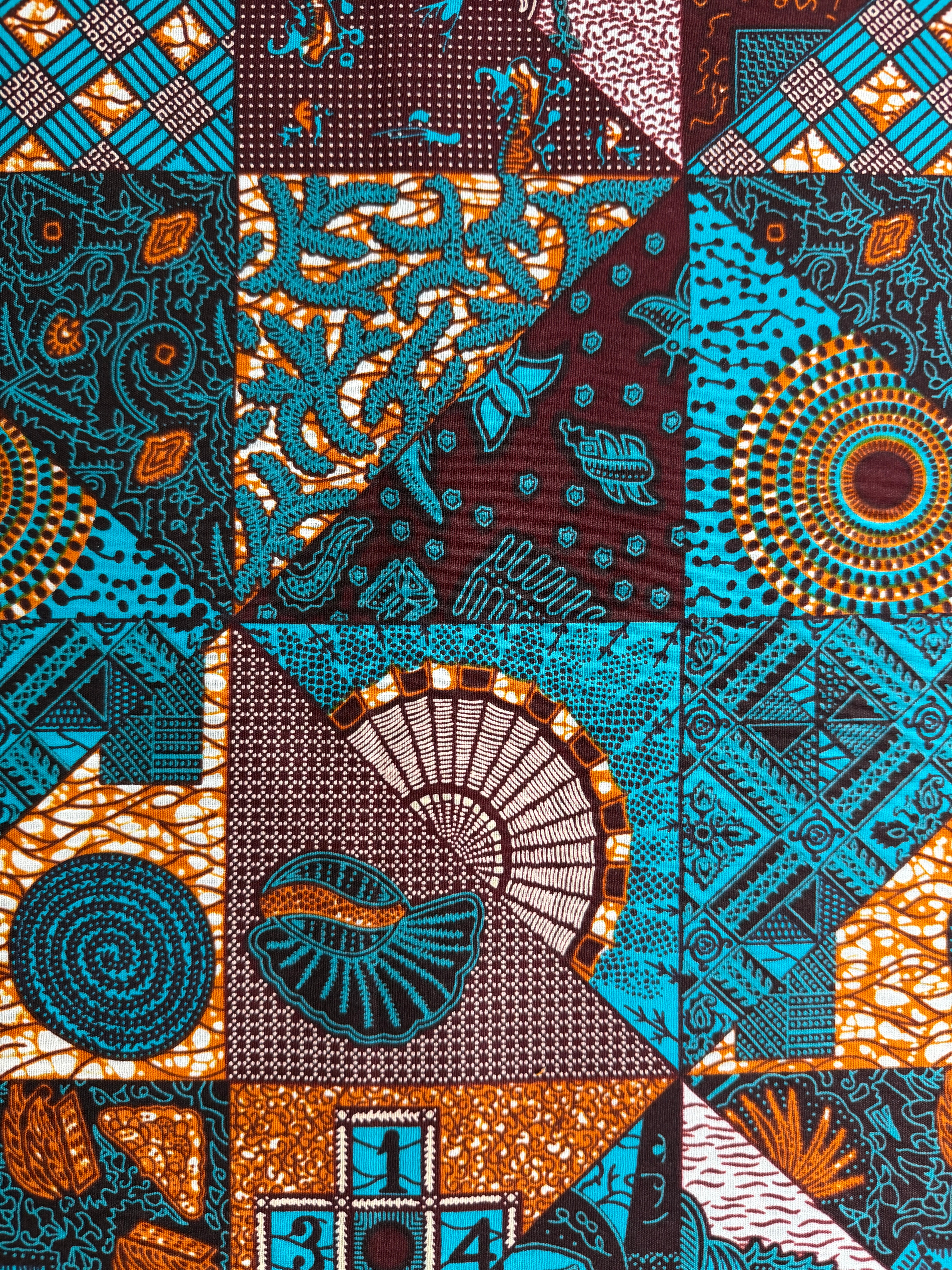 Ankara Fabric - 250106