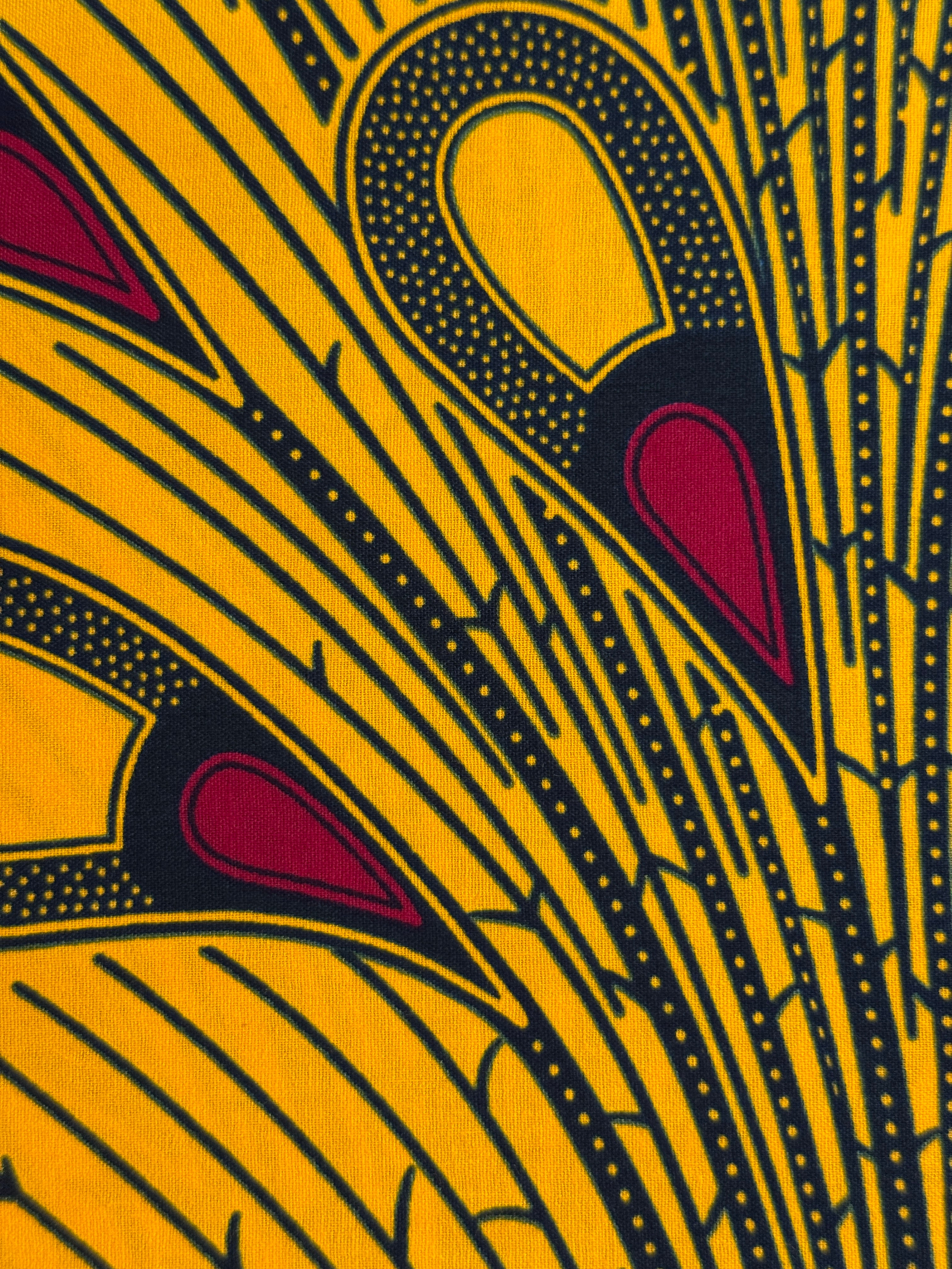 Ankara Fabric - 30404YRBK