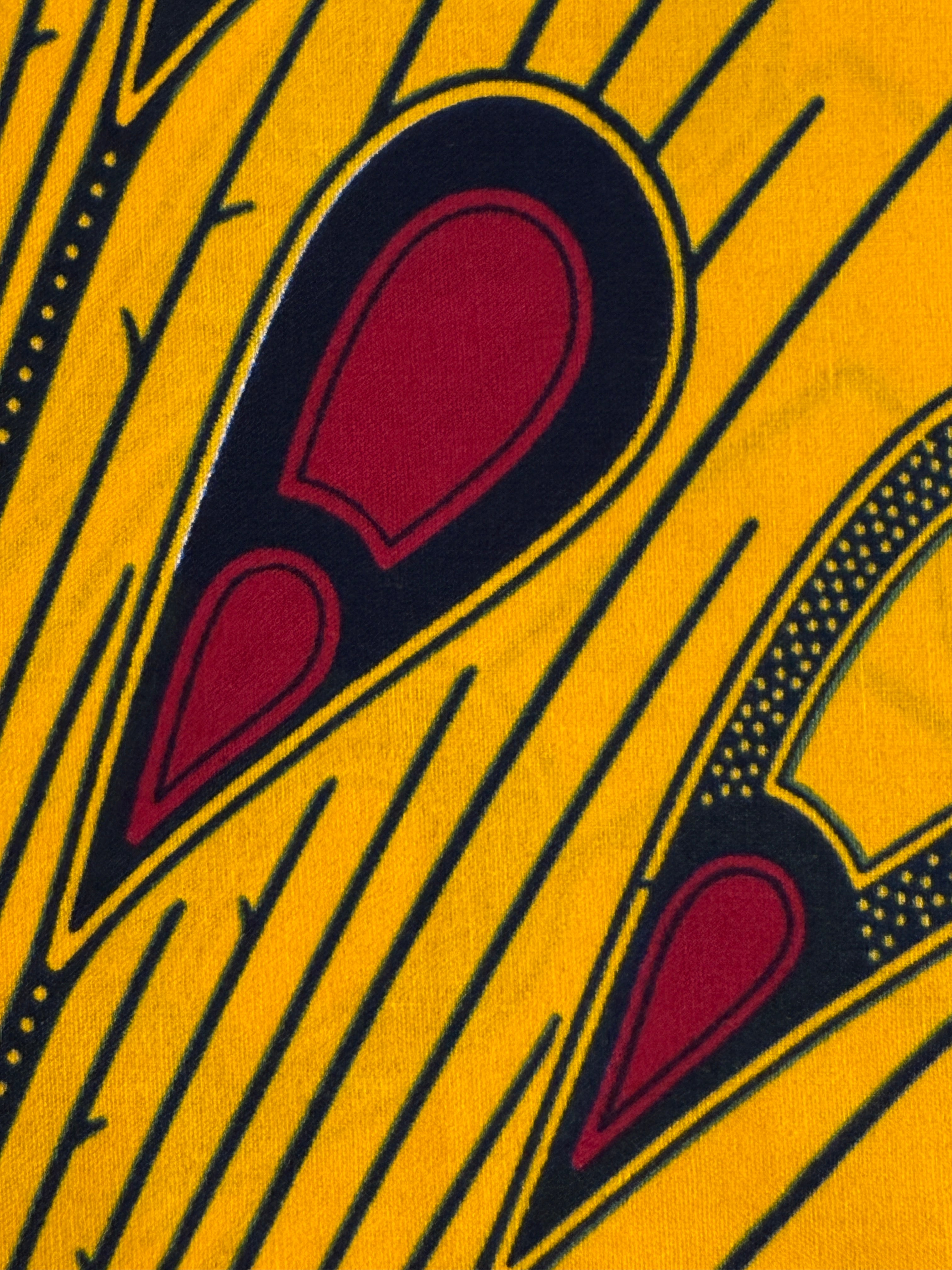 Ankara Fabric - 30404YRBK