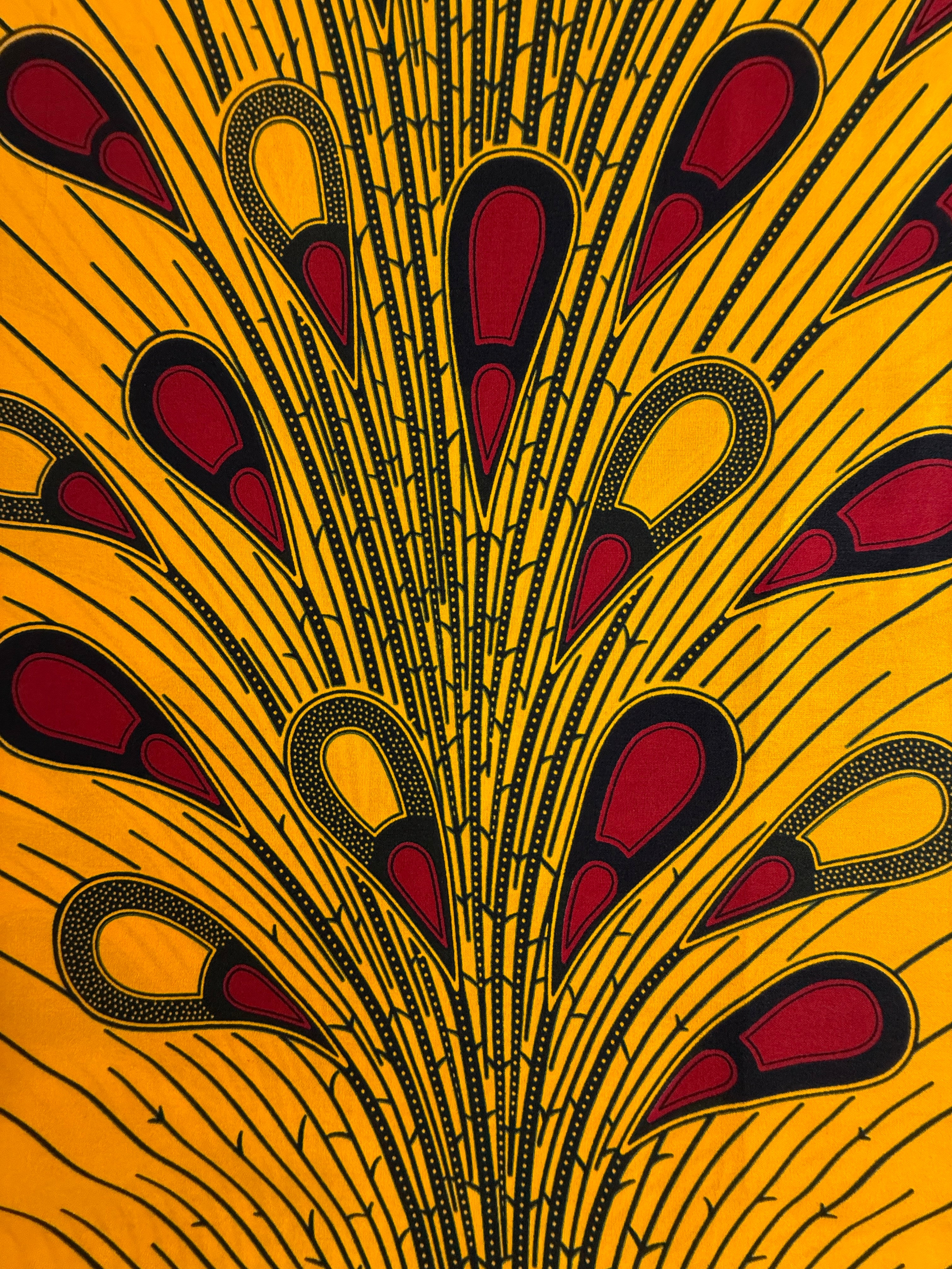 Ankara Fabric - 30404YRBK