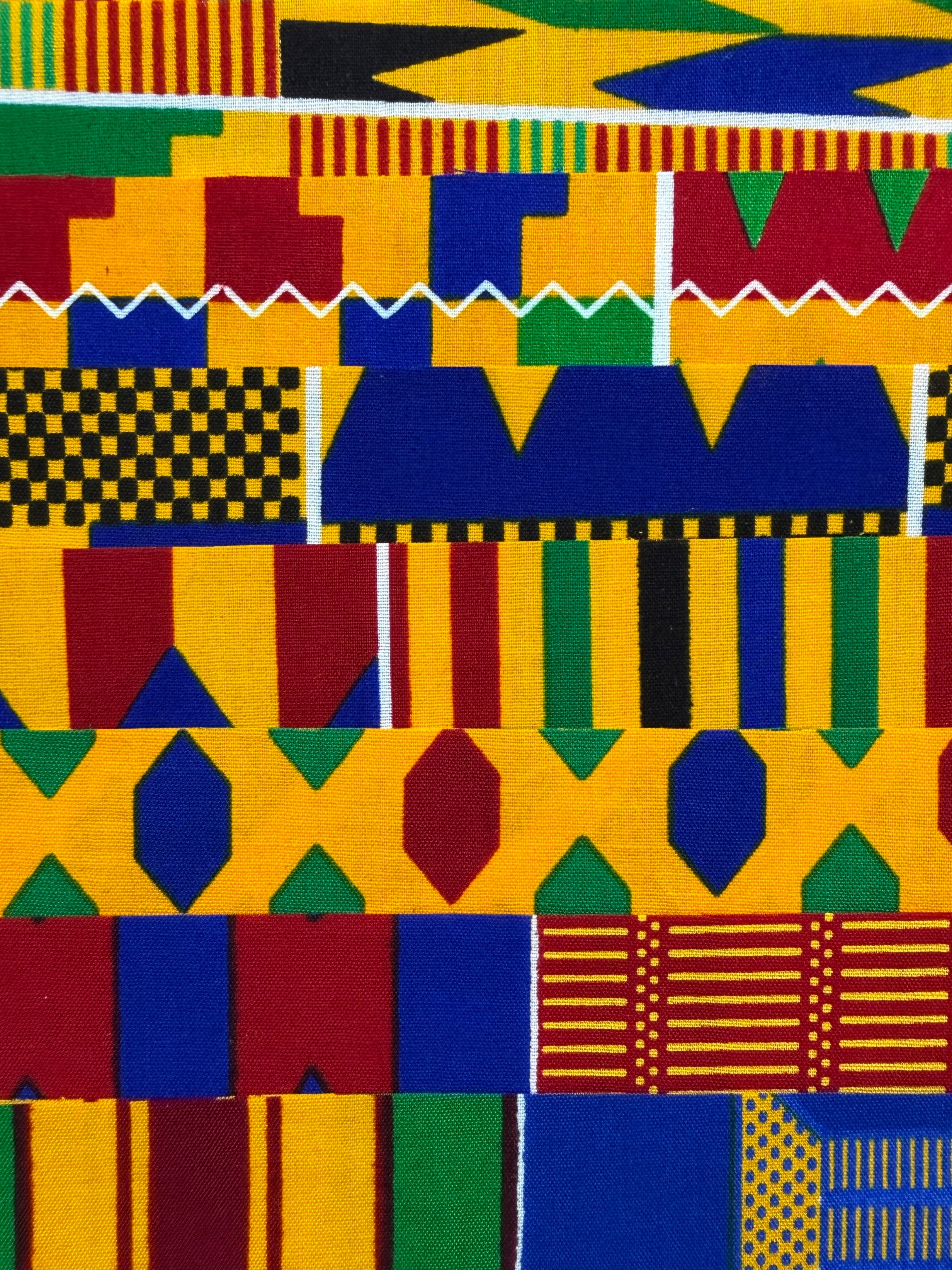 African Fabric Jelly Roll - Kente