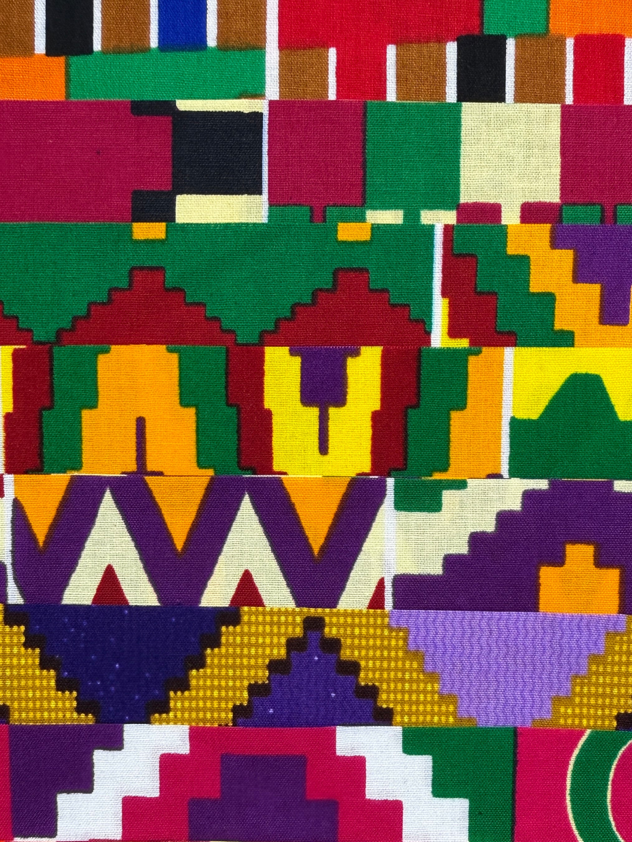 African Fabric Jelly Roll - Kente