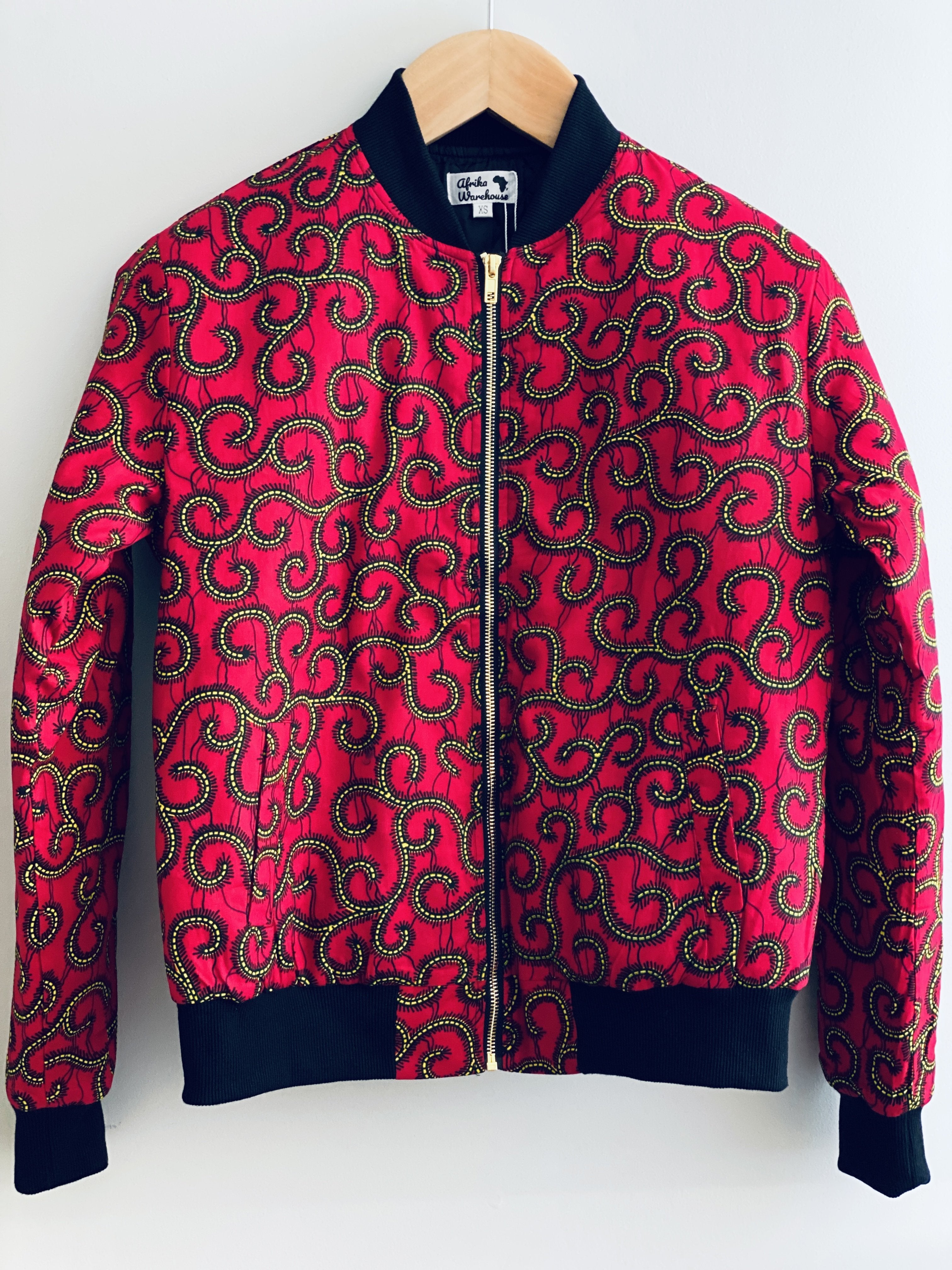 Bomber Jacket - Red Macaroni