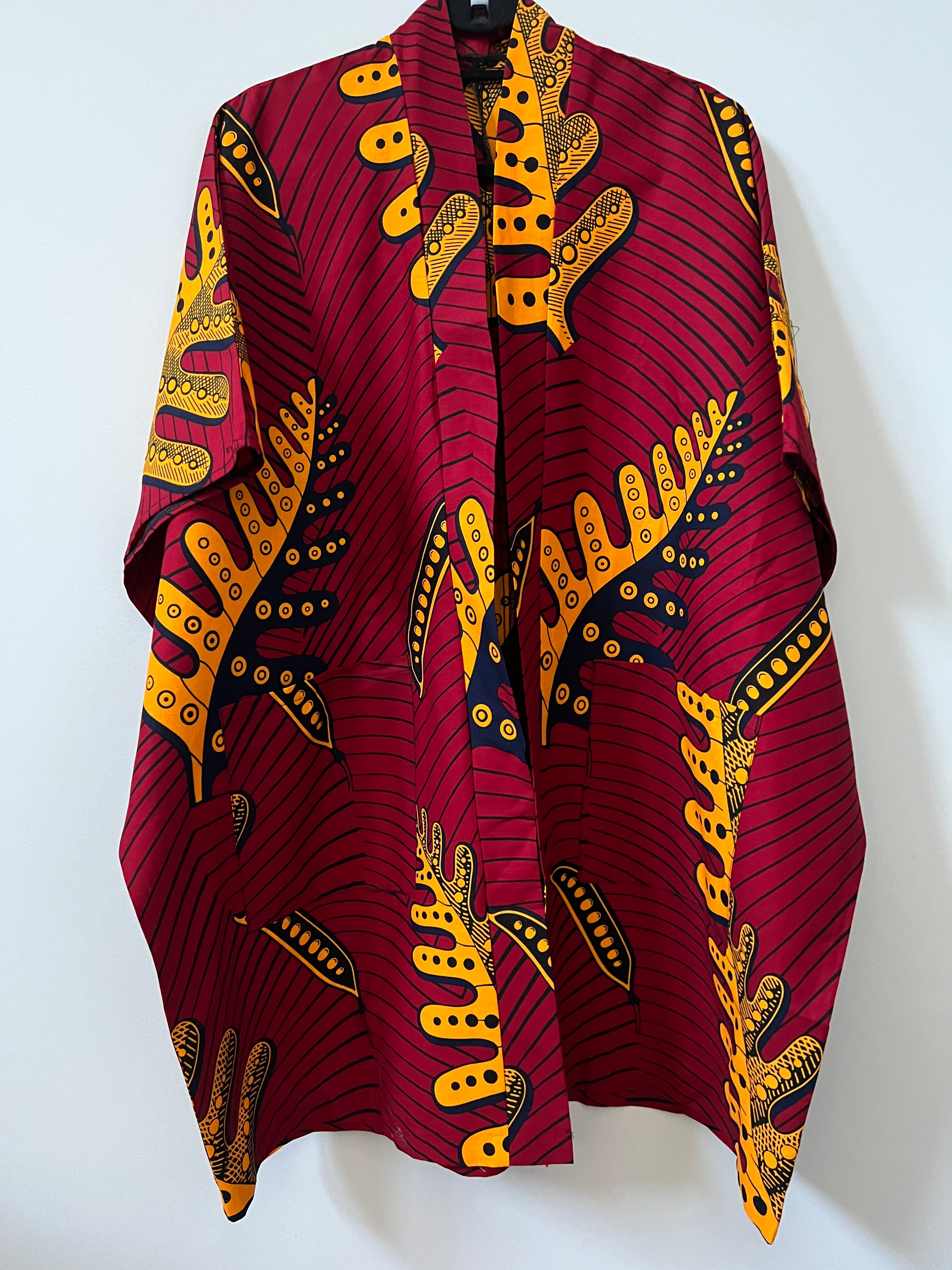 African Print Kimono - 146375