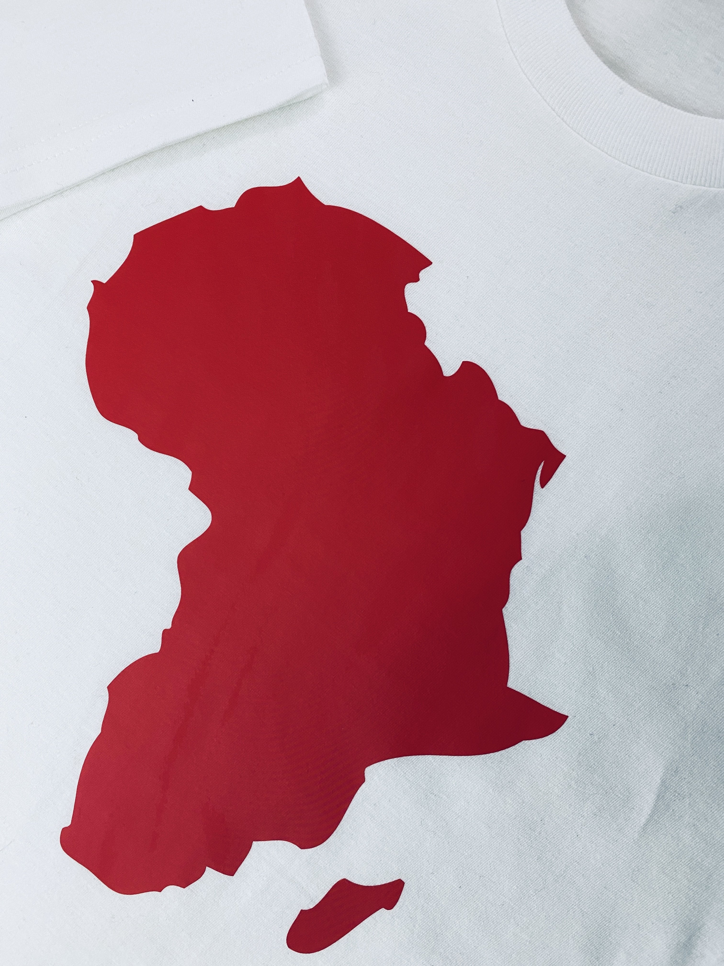 Afrika Map T-Shirt - W/R