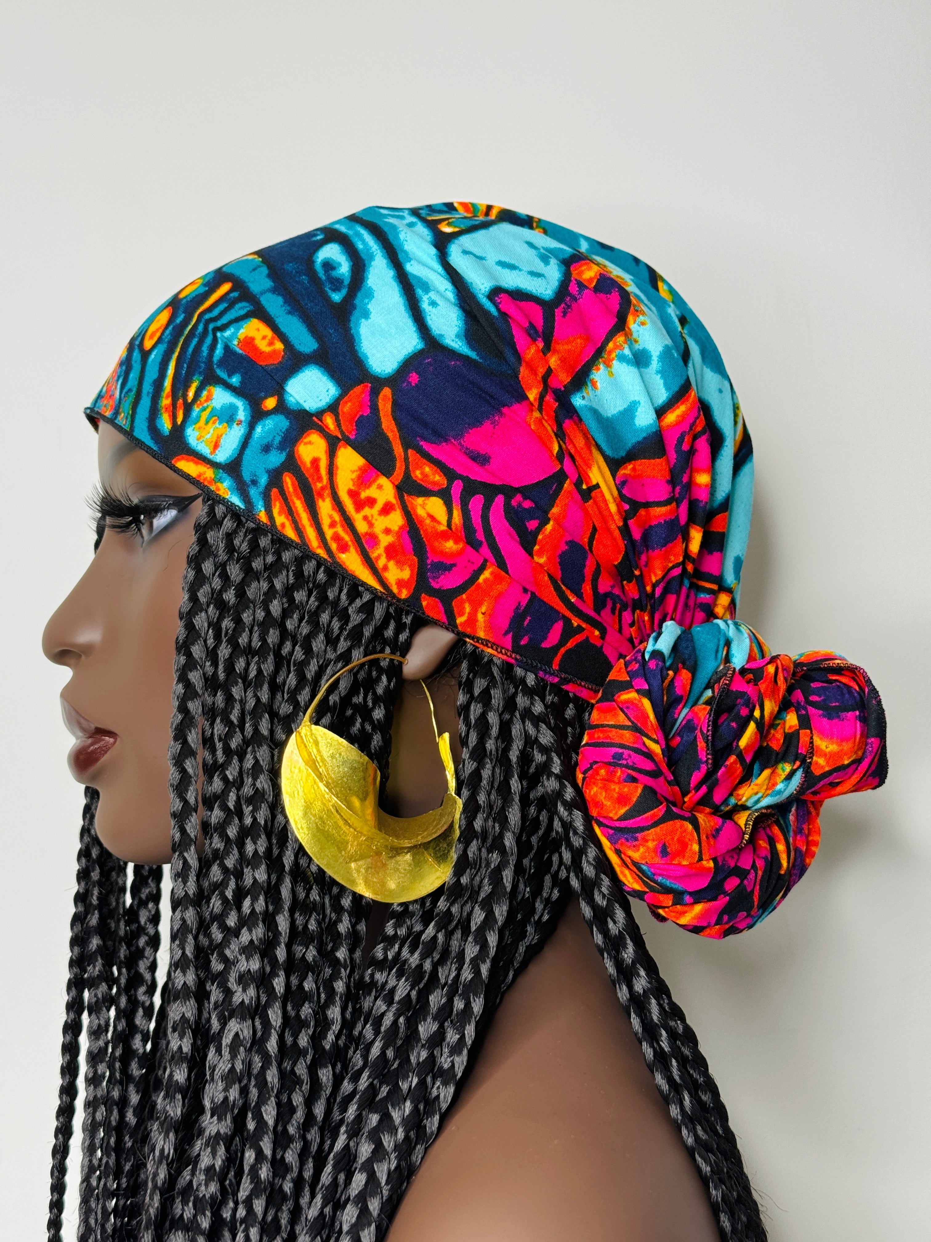 Ankara Head Wrap - SGL5