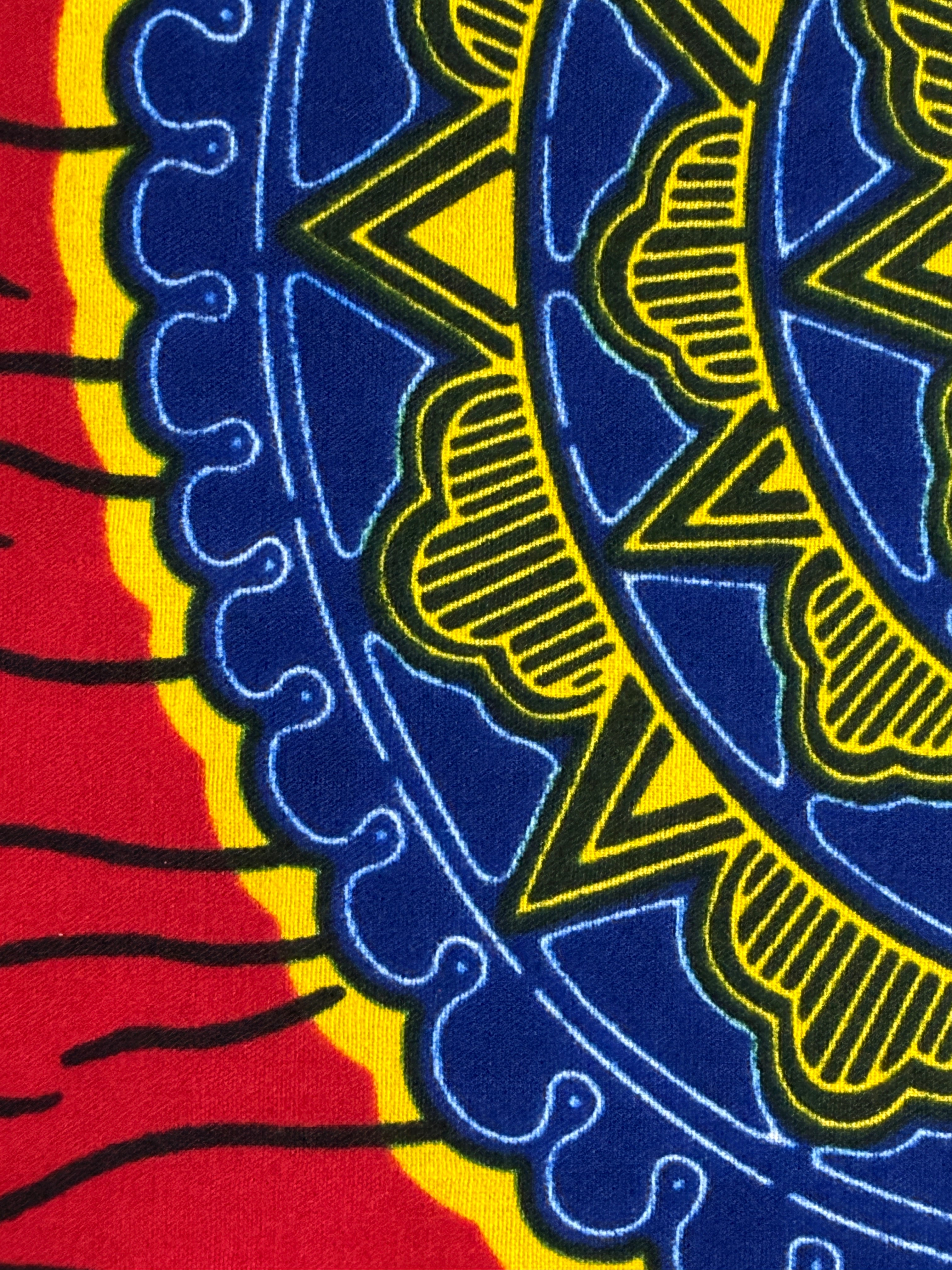 Ankara Fabric - 66506RYB