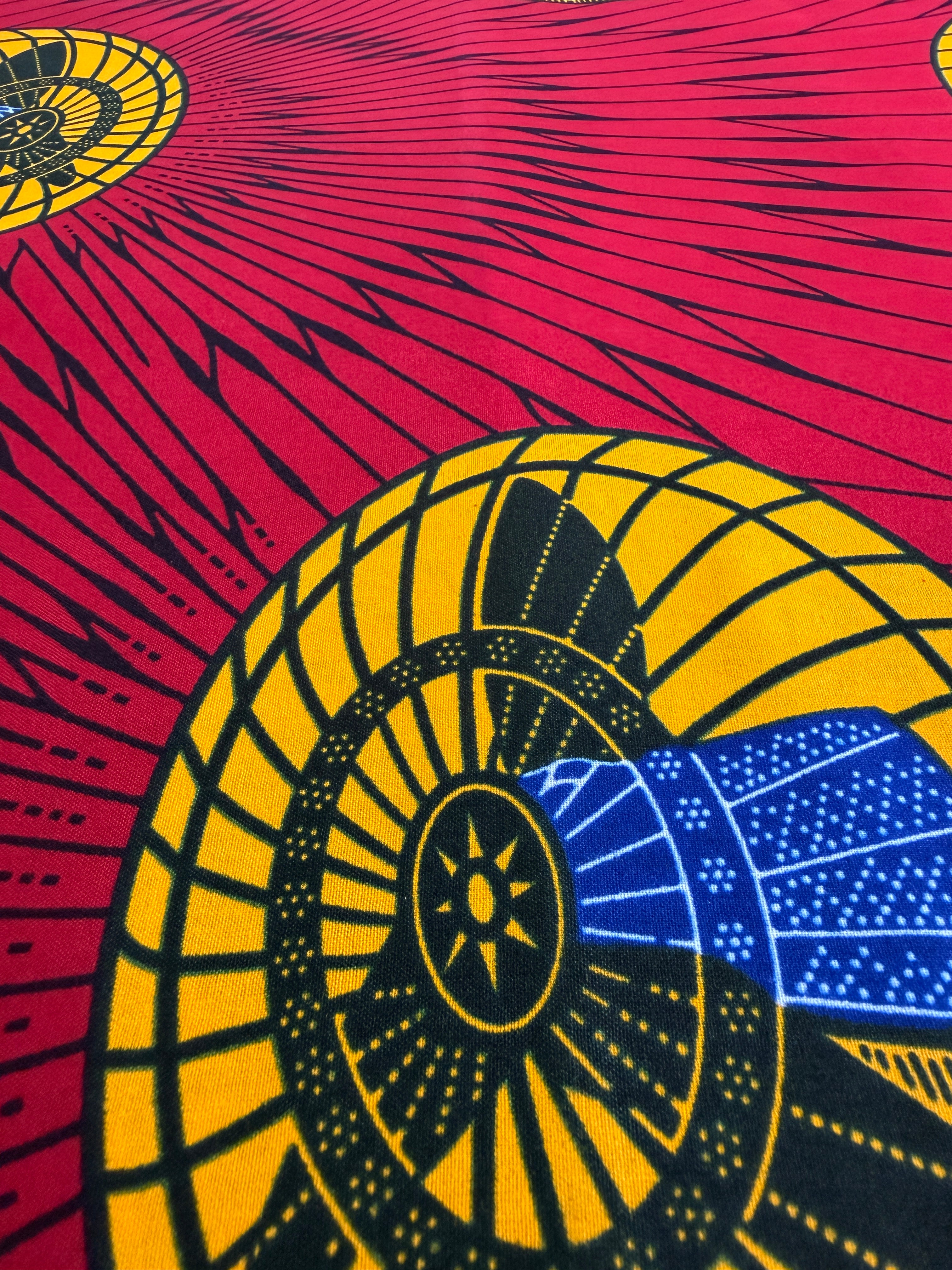 Ankara Fabric - 105816RYB