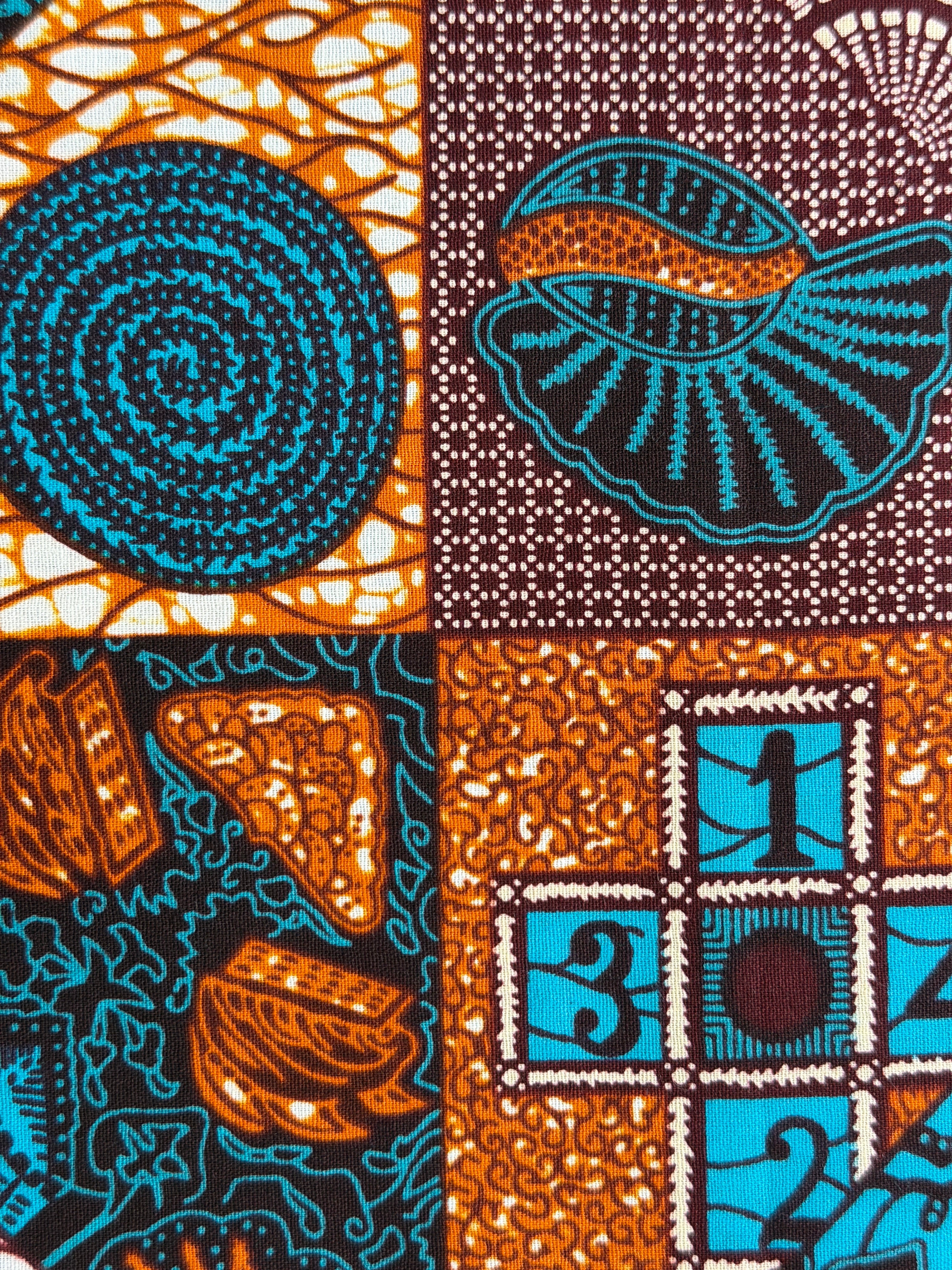 Ankara Fabric - 250106