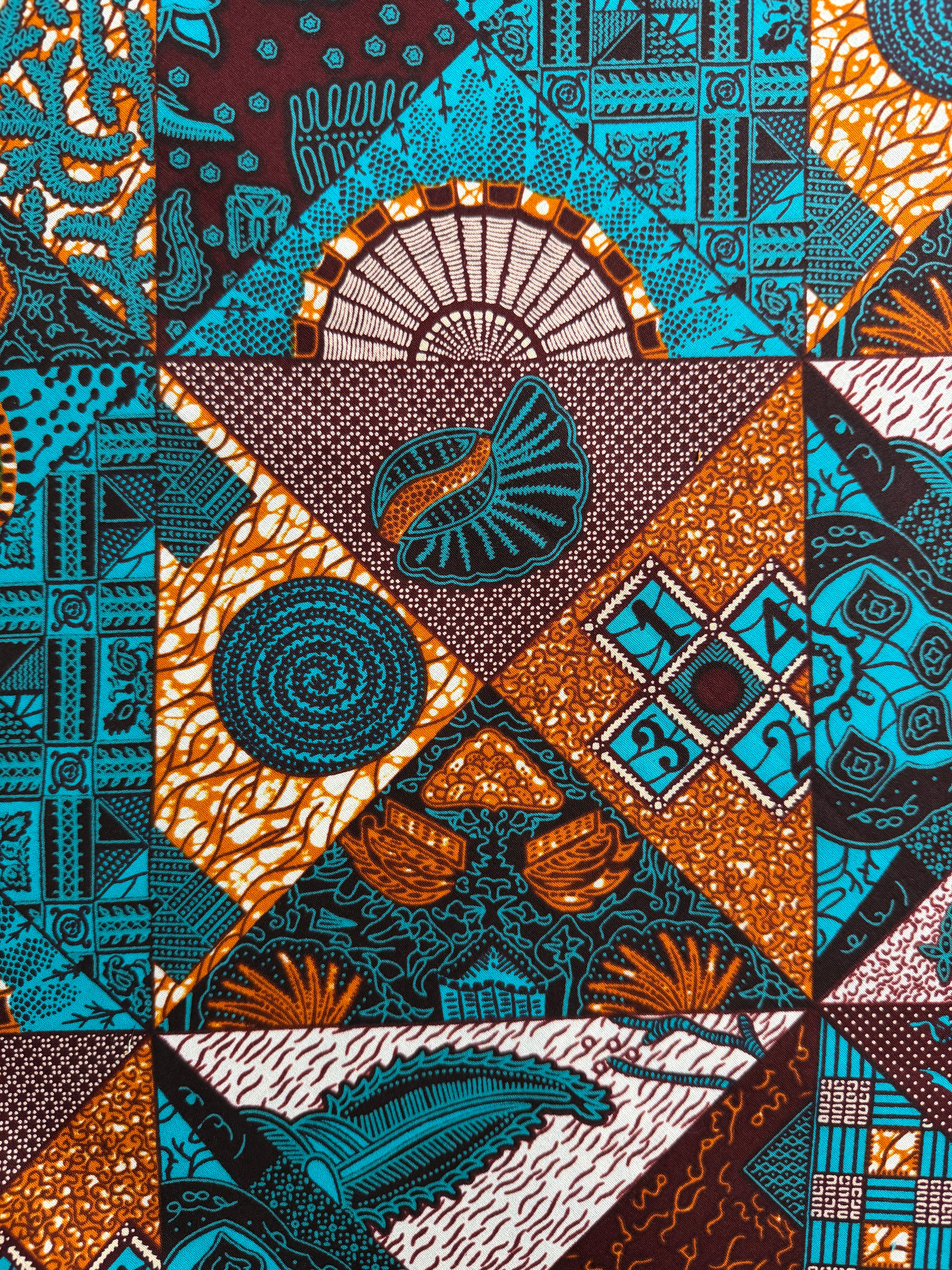 Ankara Fabric - 250106