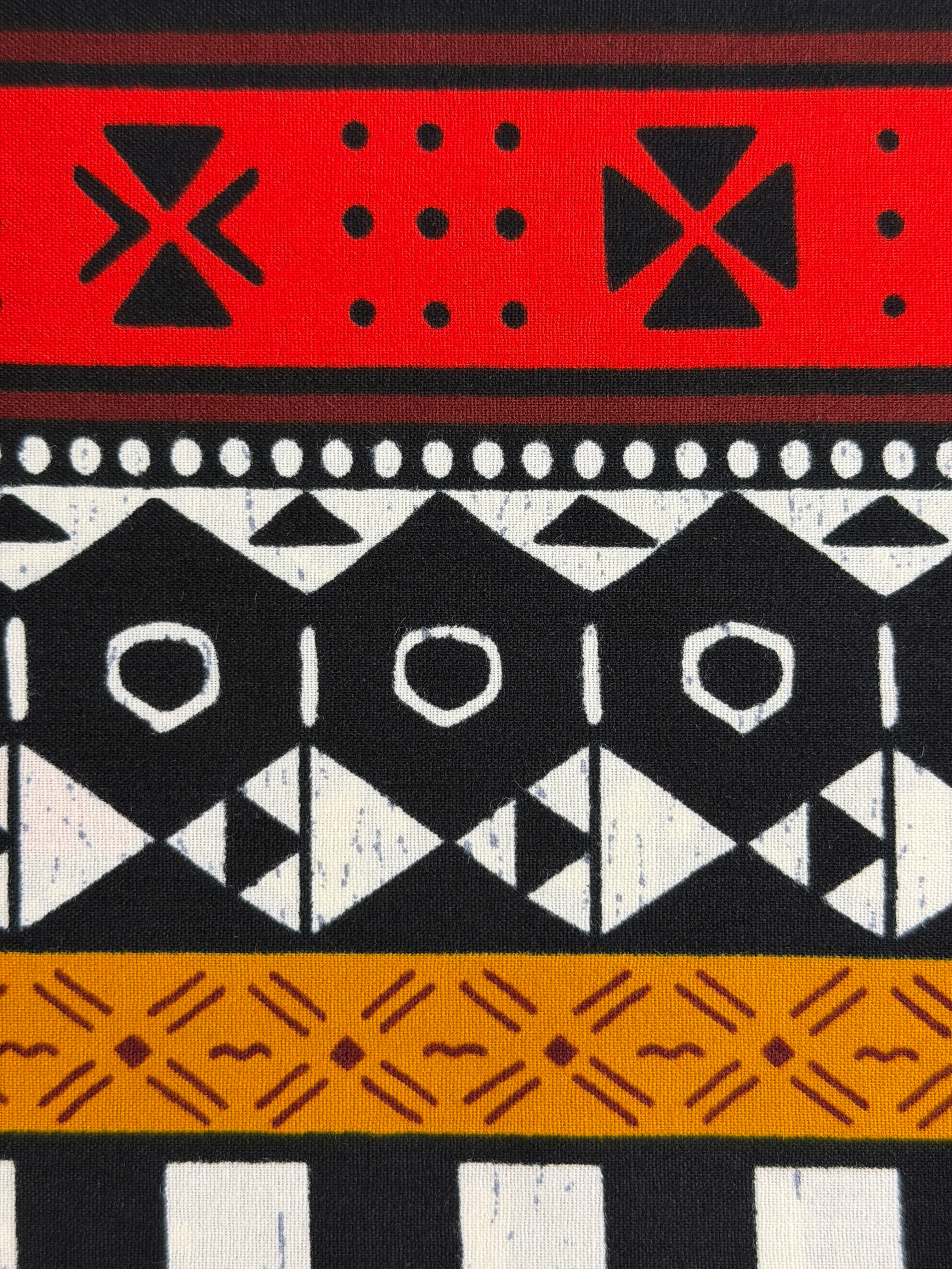 Tribal African Print Fabrics | By the Yard, Fat Quarters & Scraps