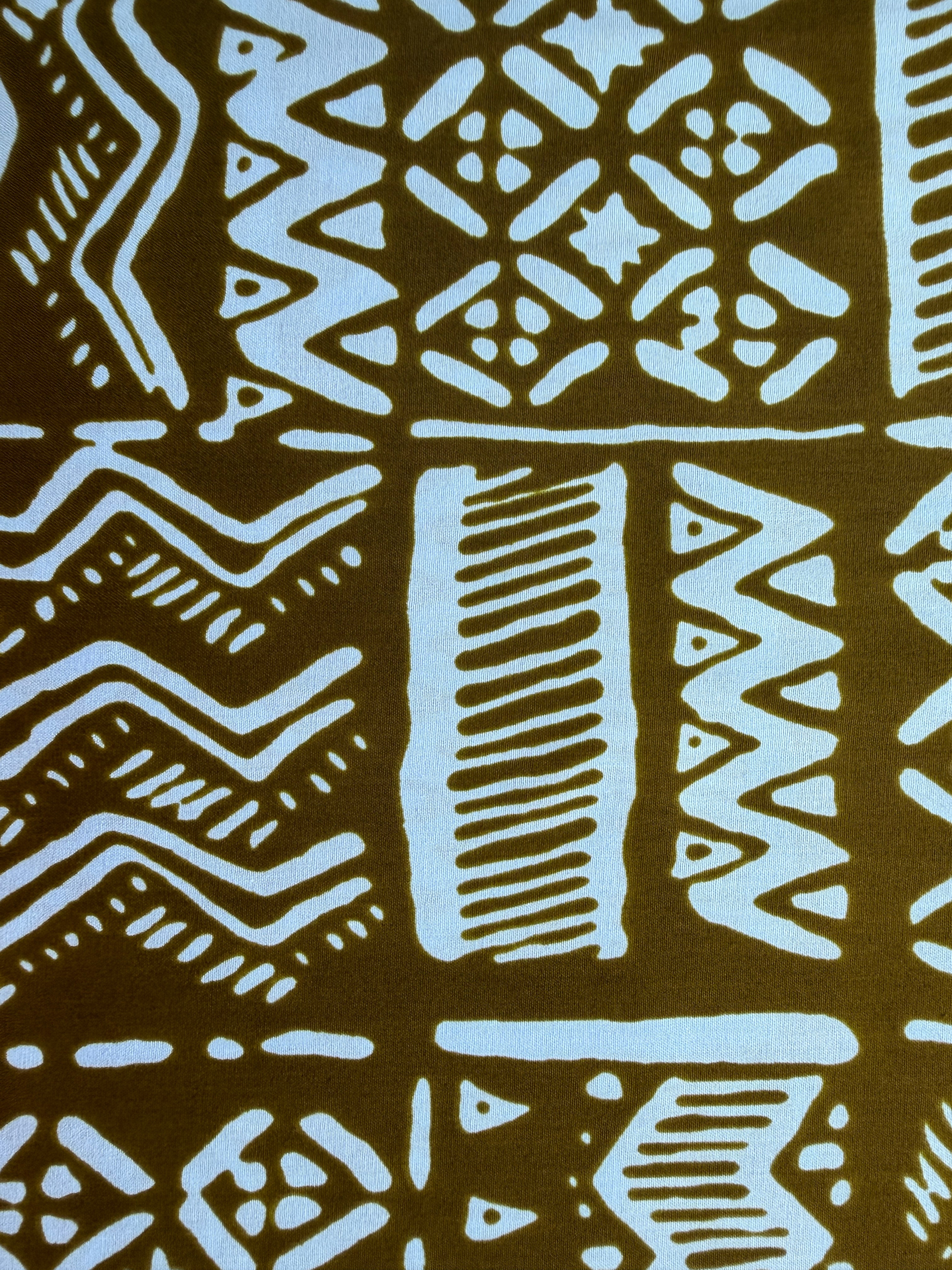 Tribal African Print Fabrics | By the Yard, Fat Quarters & Scraps