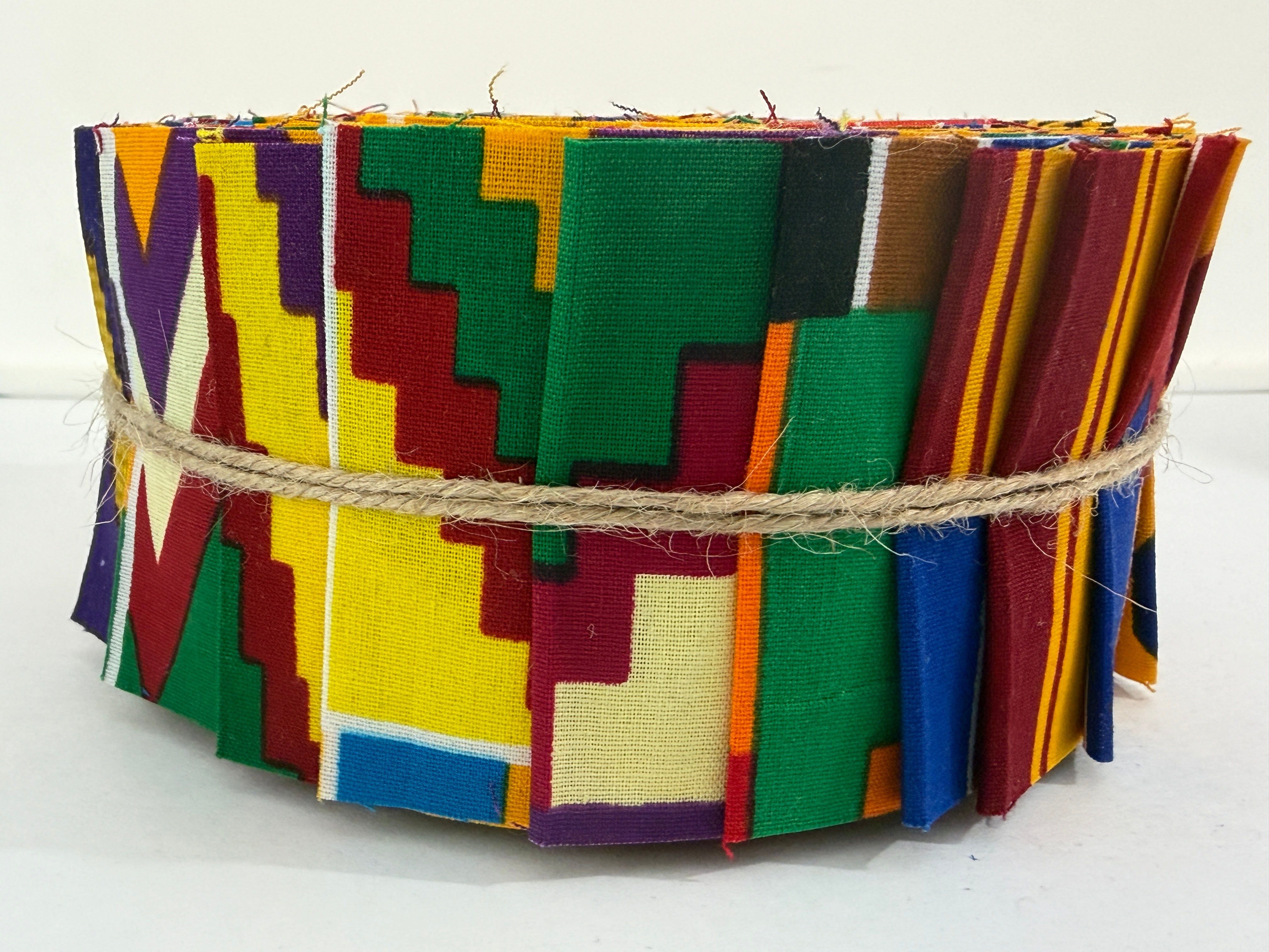 African Fabric Jelly Roll - Kente