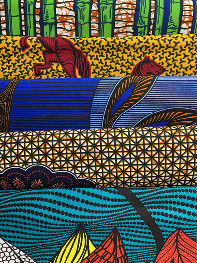 African Fabric Fat Quarter Bundle - Ankara