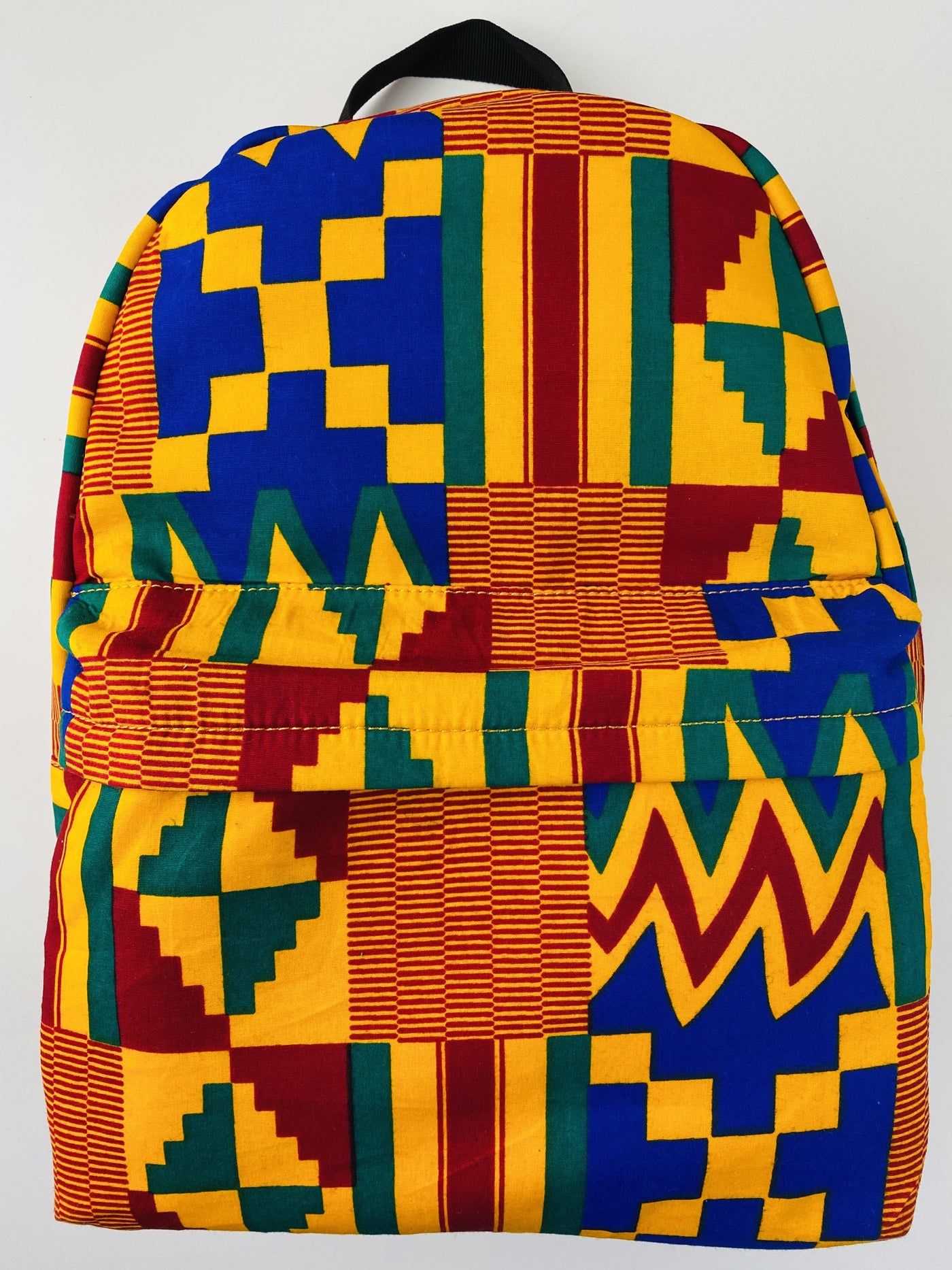 African Print Backpack - Kente