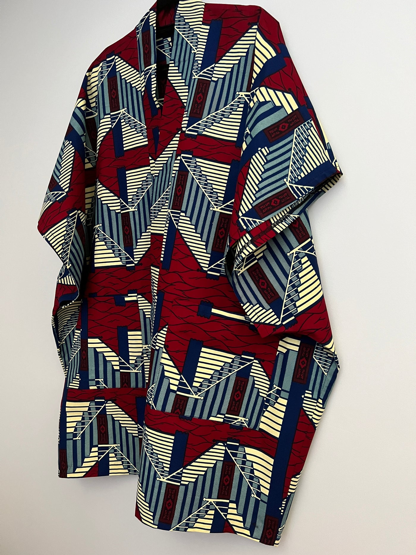 Kimono imprimé africain - Escalier