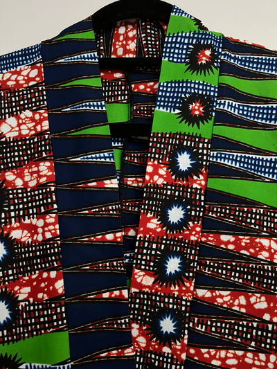 Kimono Estampado Africano - Flecha