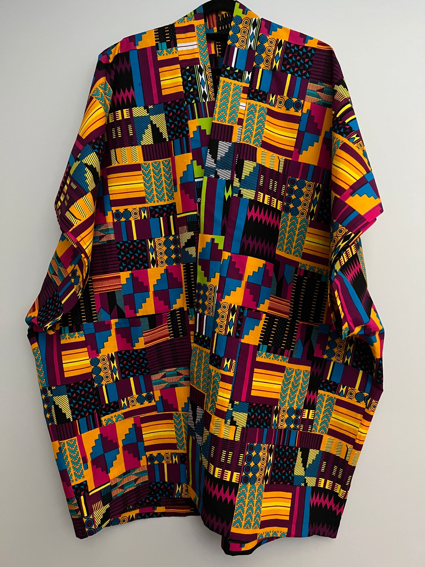 African Print Kimono - Kente