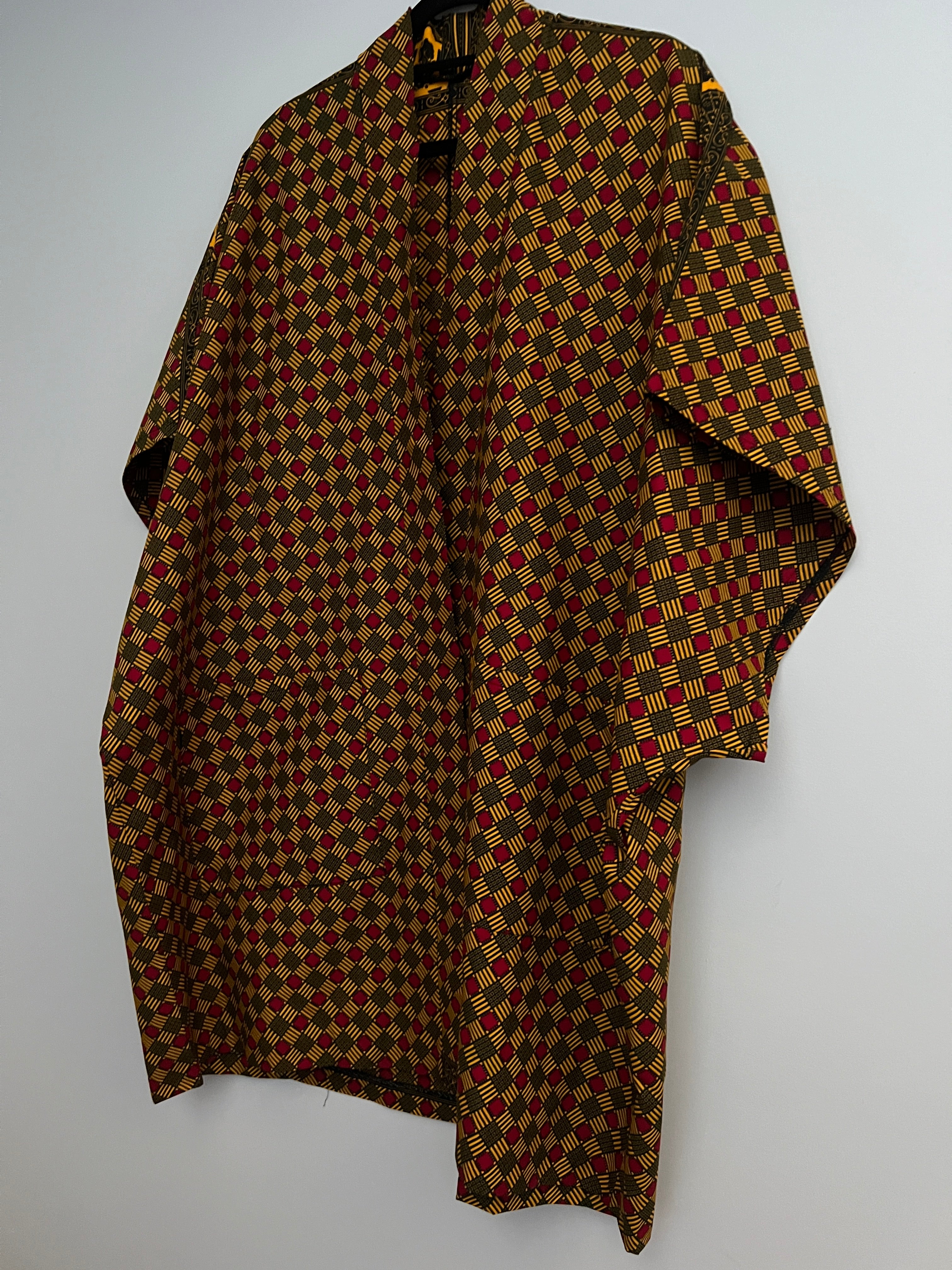 Kimono imprimé africain - Sucre