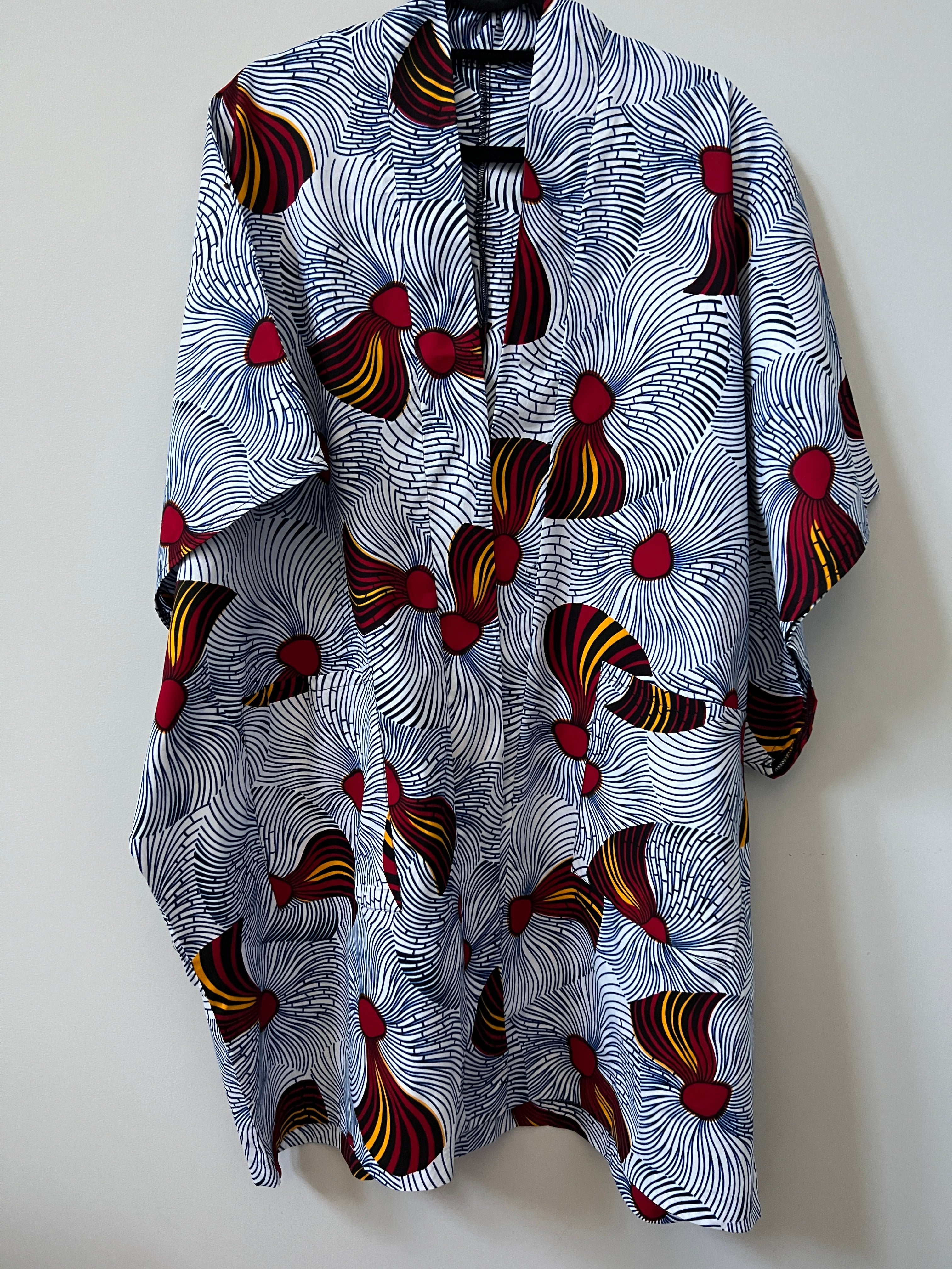 Kimono imprimé africain - 175114