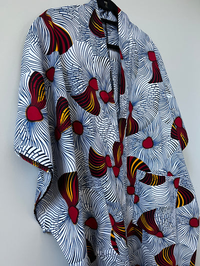 Kimono estampado africano - 175114