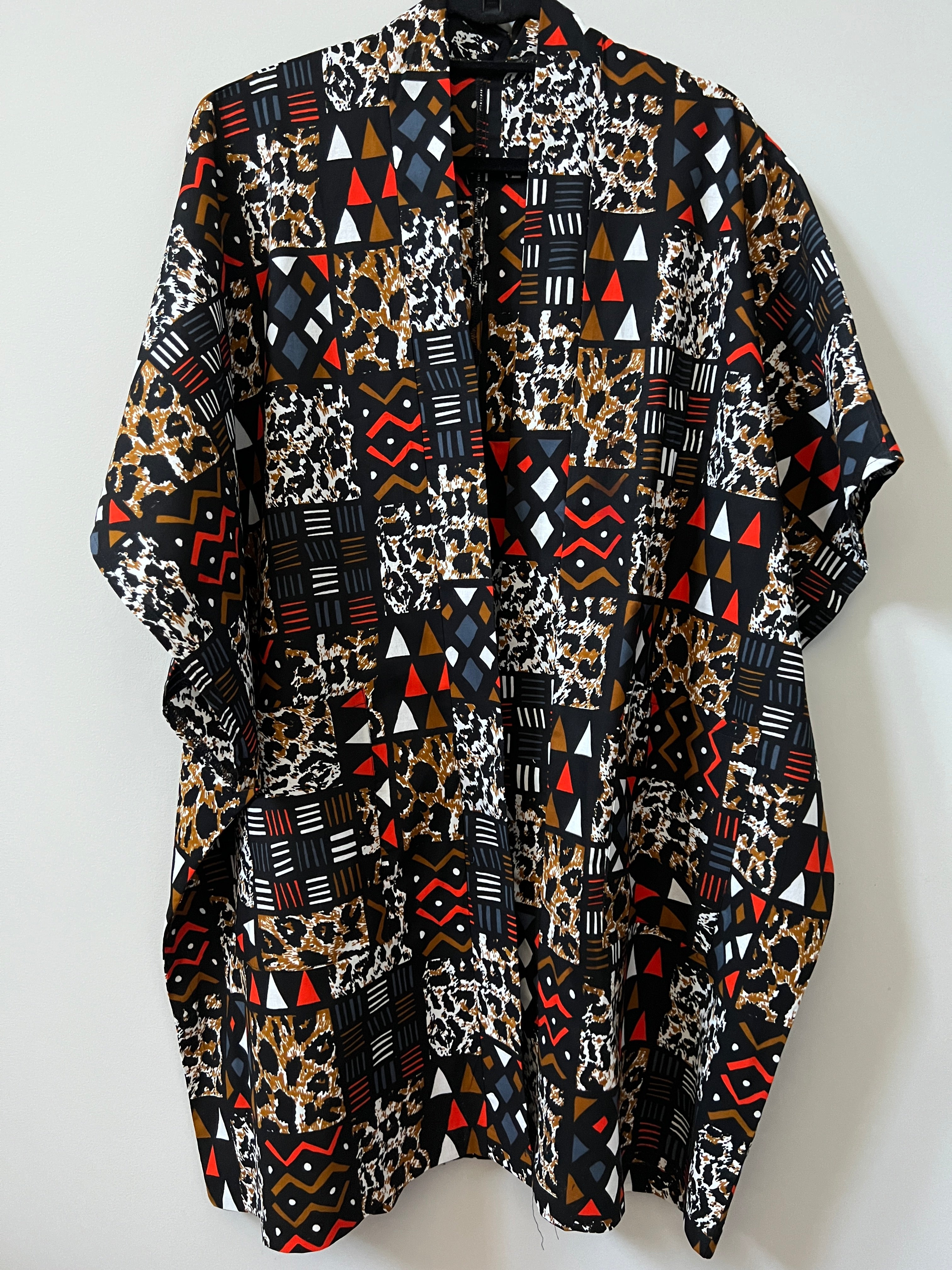 Kimono con estampado africano - 2767010