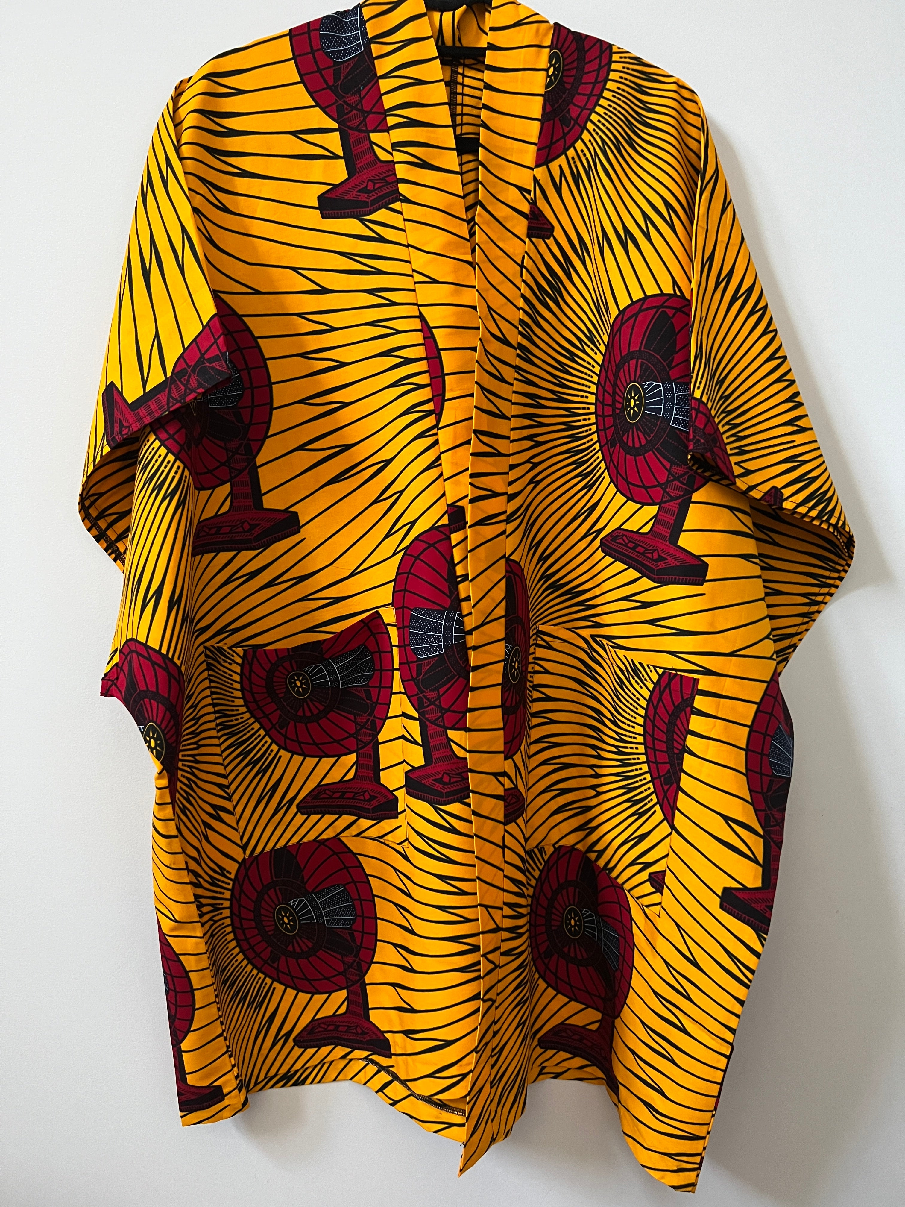 African Print Kimono - 105816Y