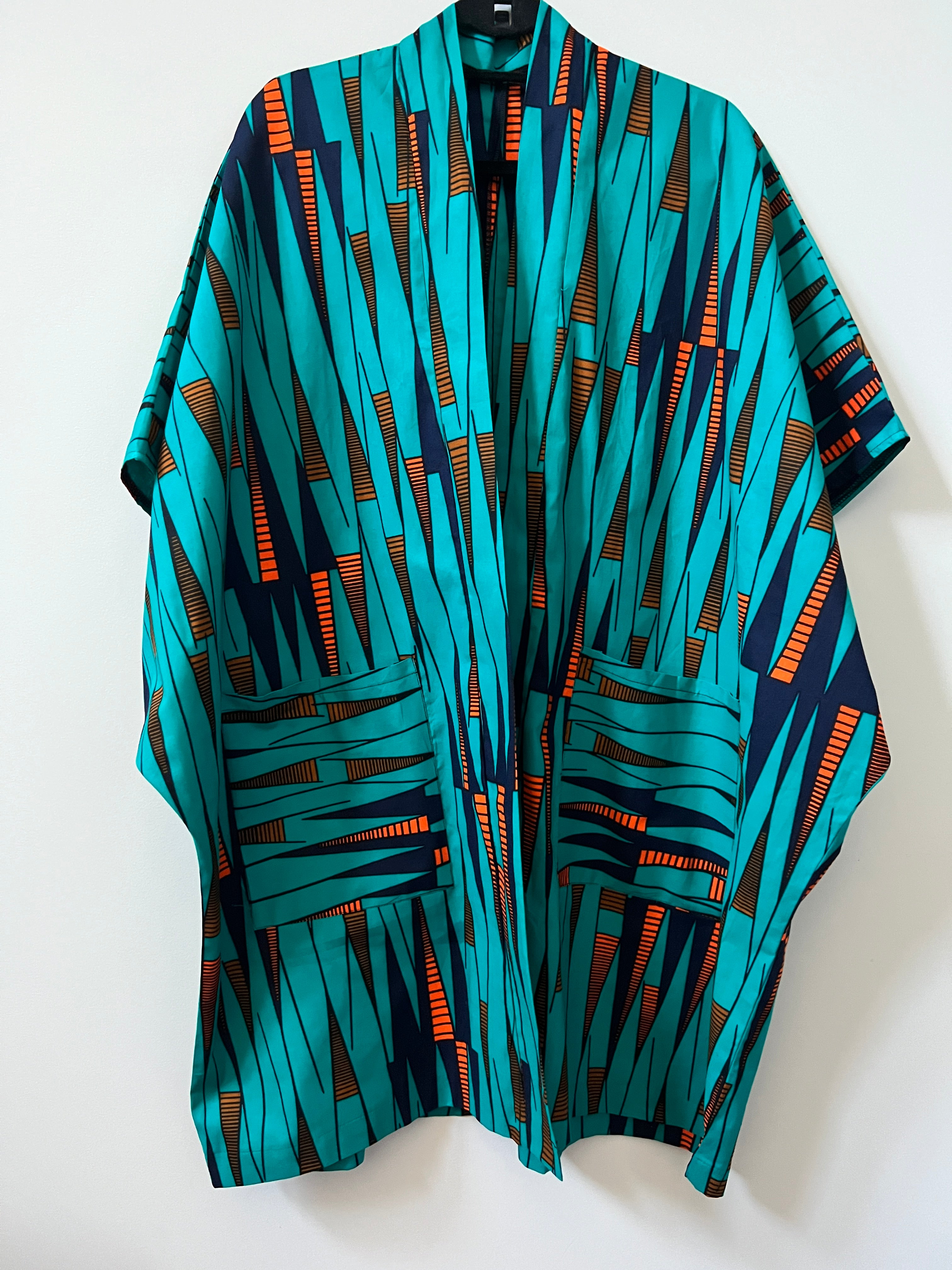 African Print Kimono - 124913T