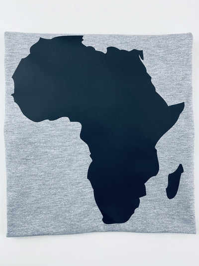 Afrika Map T-Shirt - G/B