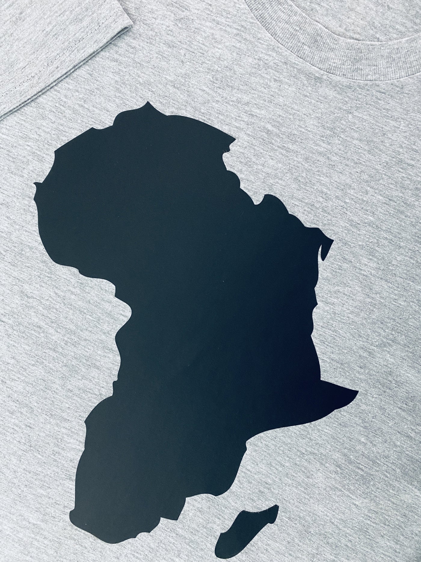 T-Shirt Carte d'Afrika - G/B