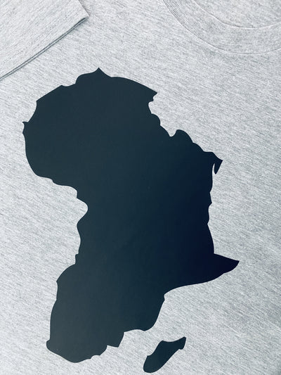 Afrika Map T-Shirt - G/B