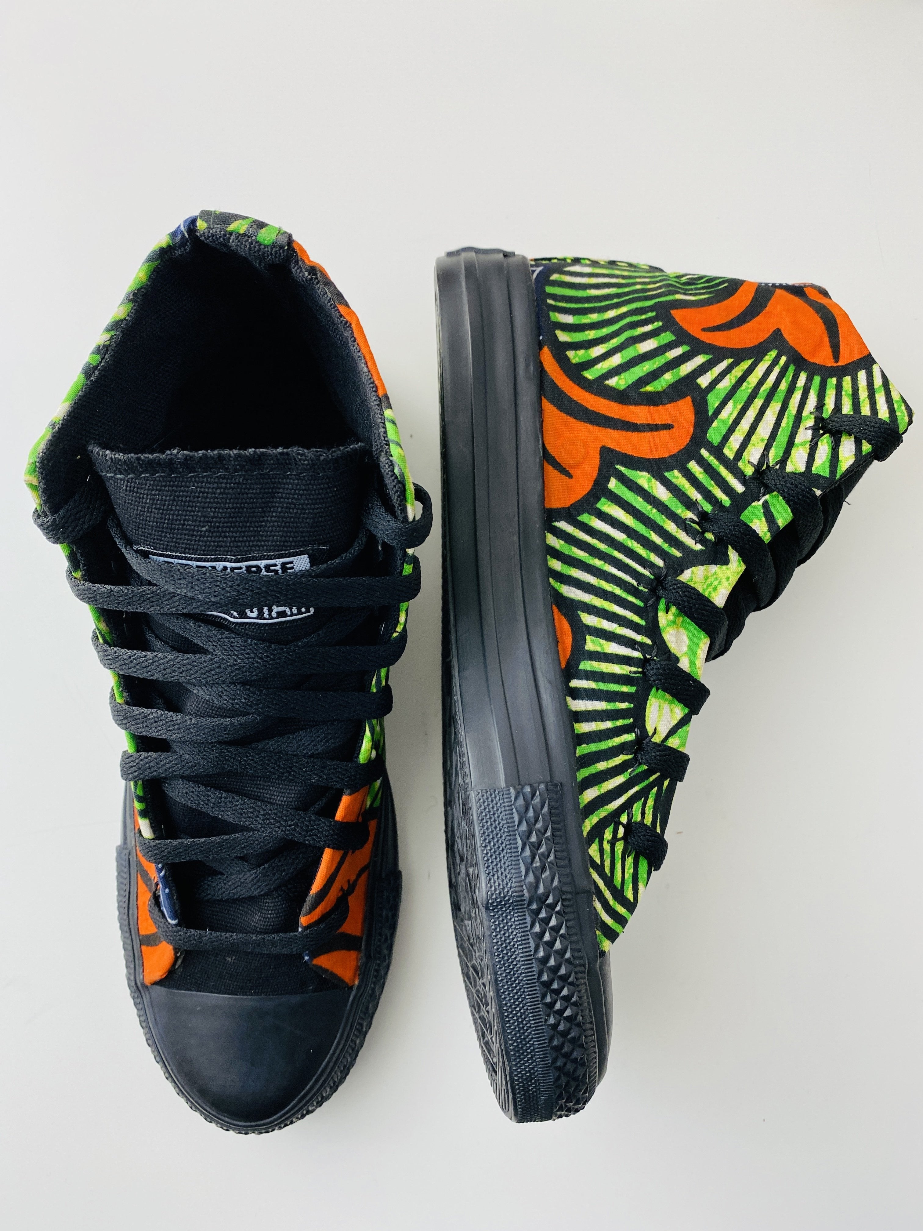 Converse african print sale