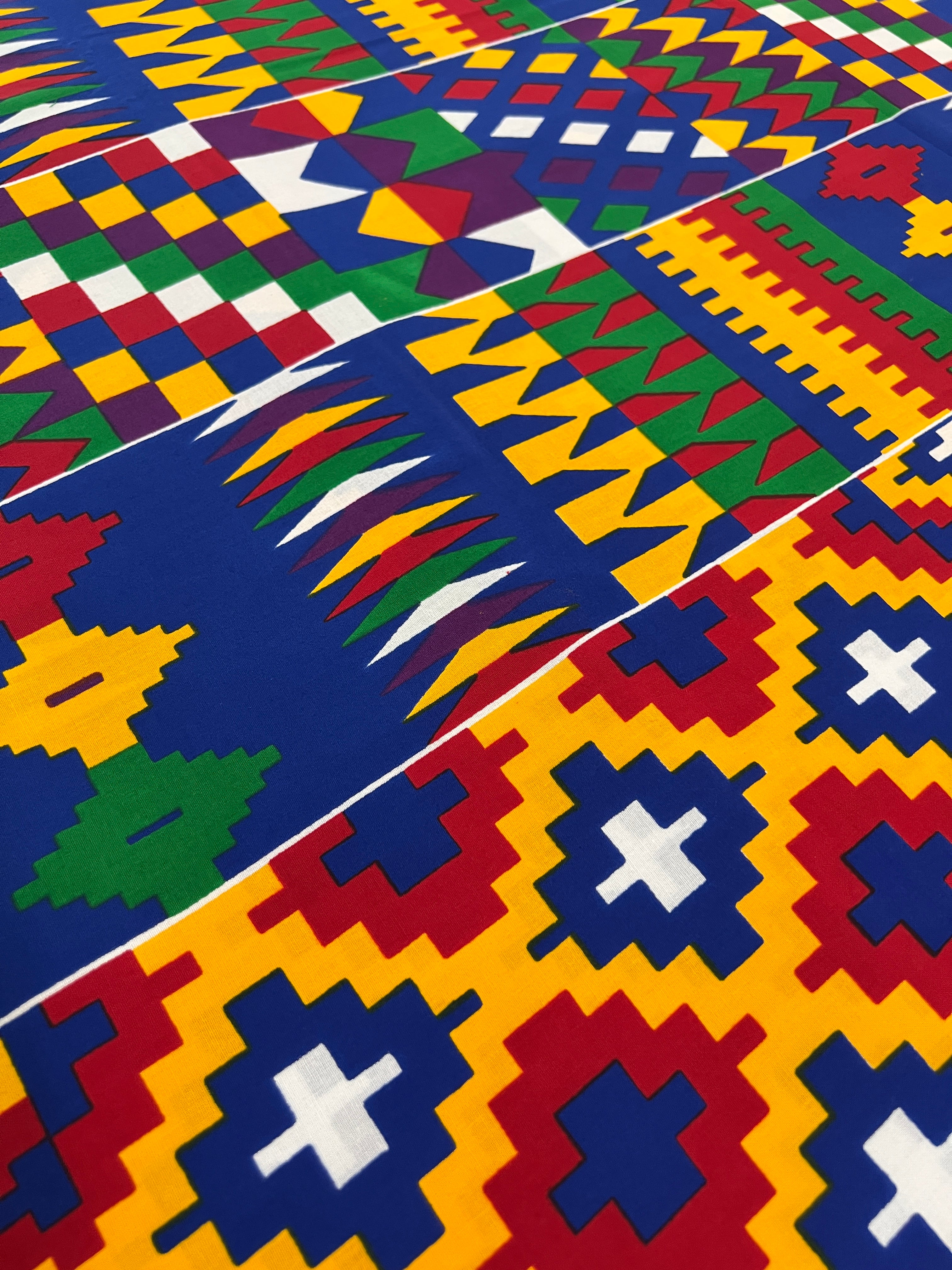 African Kente Print Fabric